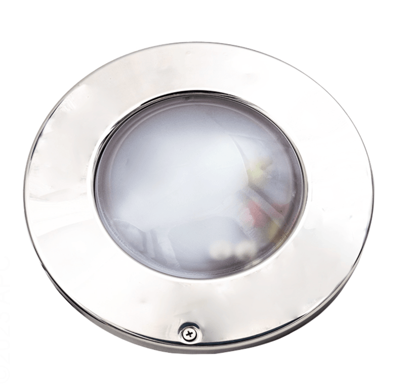 J&J PureWhite LED Pool Light LI Cool White 12V 300W 50' Cord, LPL - F1W - 12 - 50 - P 21116 – Vita Pool Supply