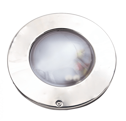 J&J PureWhite LED Pool Light LI Cool White 12V 300W 50' Cord, LPL - F1W - 12 - 50 - P 21116 – Vita Pool Supply