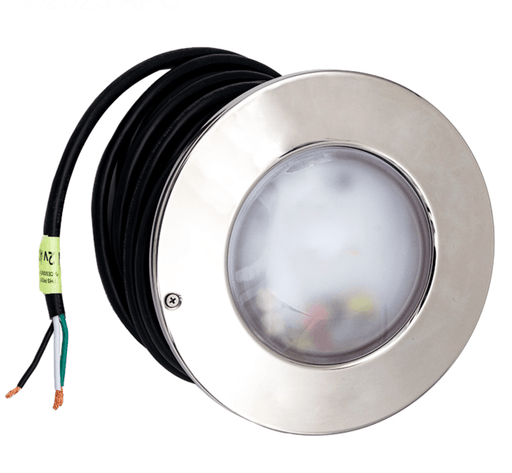 J&J PureWhite LED Pool Light LI Cool White 12V 300W 50' Cord, LPL - F1W - 12 - 50 - P 21116 – Vita Pool Supply