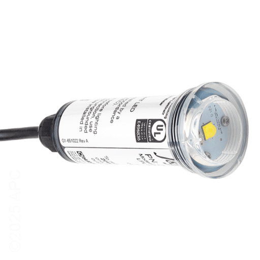 J&J PureWhite VU 1.5" Nicheless White LED Light 20W 12V 50' Cord (LPL - R2W - 12 - 50 25050) – Vita Pool Supply