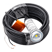 J&J PureWhite VU 1.5" Nicheless White LED Light 20W 12V 50' Cord (LPL - R2W - 12 - 50 25050) – Vita Pool Supply