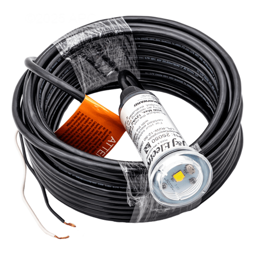 J&J PureWhite VU 1.5" Nicheless White LED Light 20W 12V 50' Cord (LPL - R2W - 12 - 50 25050) – Vita Pool Supply