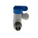 John Guest Speedfit 3/8 x 3/8 x 1/4 Inch Angle Stop Adapter Valve, Push to Connect Fitting, ASVPP1LF