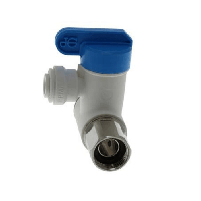 John Guest Speedfit 3/8 x 3/8 x 1/4 Inch Angle Stop Adapter Valve, Push to Connect Fitting, ASVPP1LF