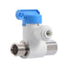 John Guest Speedfit 3/8 x 3/8 x 1/4 Inch Angle Stop Adapter Valve, Push to Connect Fitting, ASVPP1LF