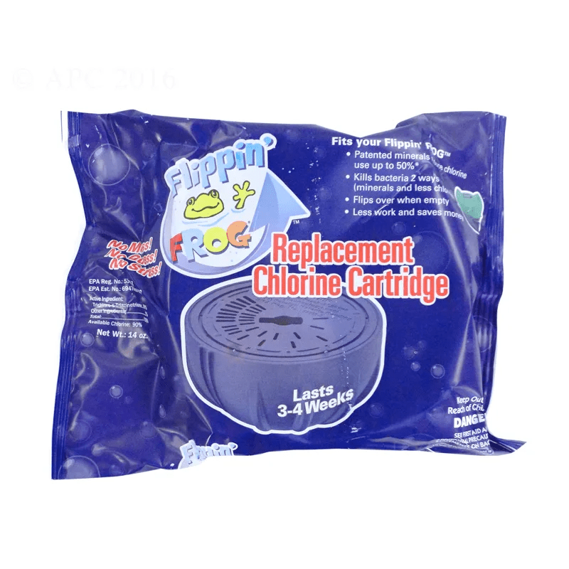 King Flippin' Frog Replacement Chlorine Cartridge, 01 - 03 - 8356, 2 - 5K Gallons – Vita Pool Supply