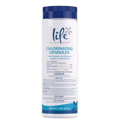 Life 2 lb Chlorinating Granules, 47246470 – Vita Pool Supply