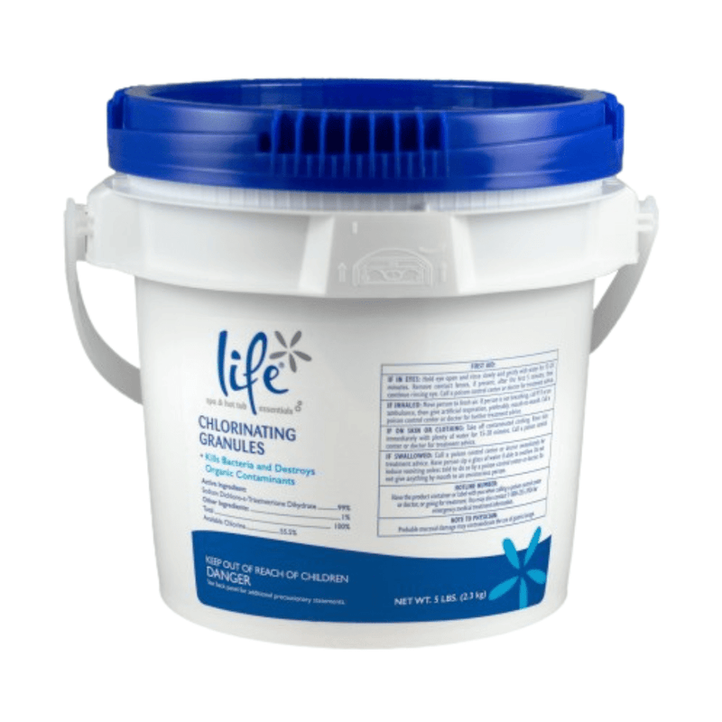 Life 5 lb Chlorinating Granules, 47246480 – Vita Pool Supply