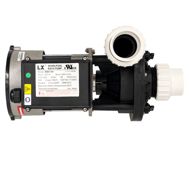 LX LXWBC150 1.5HP 9A 115V 1.5" Side Discharge Spa Pump, WBC150 – Vita Pool Supply