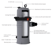 Madimack EliteClear 200 Sq Ft Single - Element Cartridge Filter, 71101 – Vita Pool Supply
