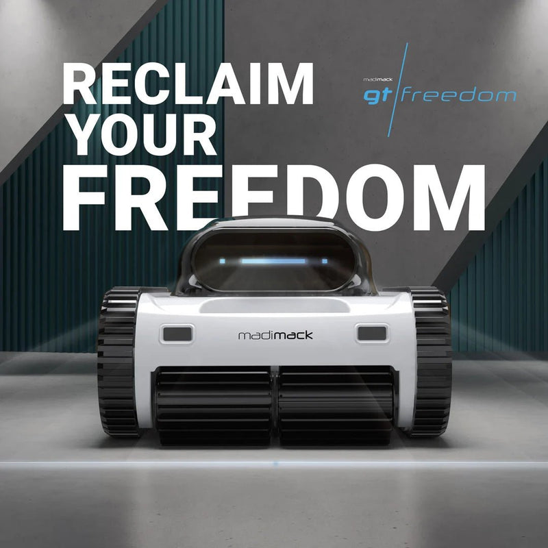 Madimack GT Freedom i80 Cordless Robotic Pool Cleaner – 8 - Hour Runtime – Vita Pool Supply