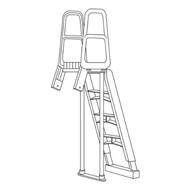 Main Access 200700T Smart Choice Above Ground Pool Ladder – Vita Pool Supply