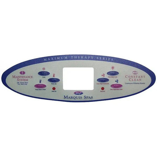 Marquis MTS Series 6 - Button Overlay 650 - 0447 – Vita Pool Supply