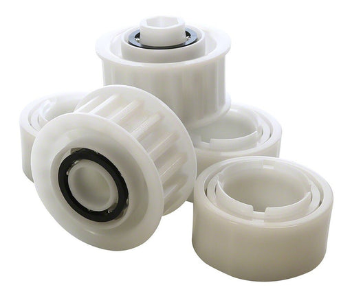 Maytronics Dolphin 3884997 - R6 4 Guide Wheels with 2 Pulley Gears – Vita Pool Supply