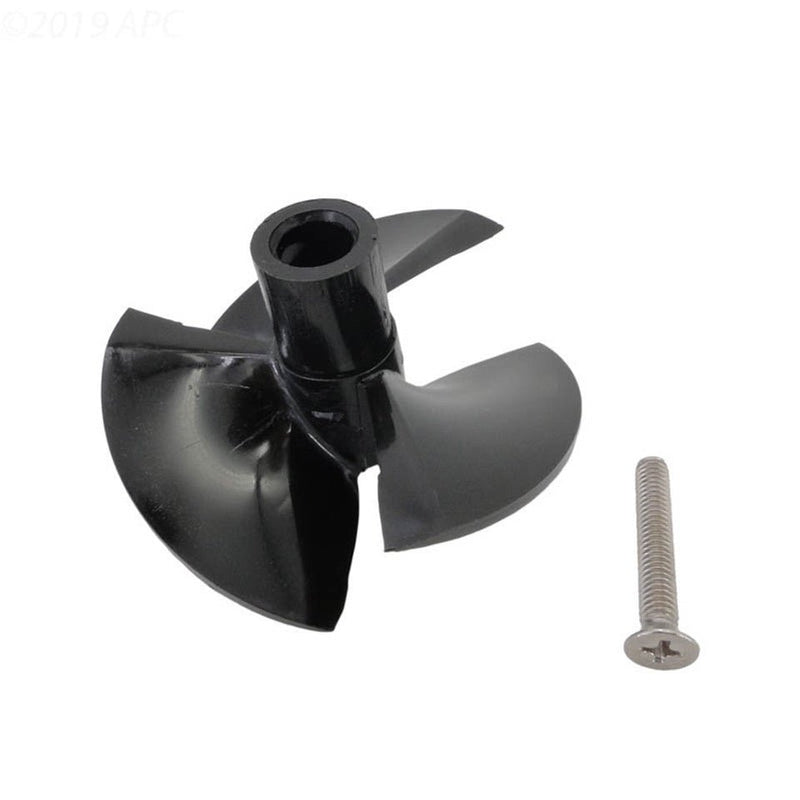 Maytronics Dolphin 9995266 - R1 Black Impeller with Screw – Vita Pool Supply