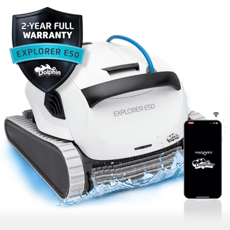 Maytronics Dolphin Explorer E50 Inground Robotic Pool Cleaner 99996281 - XP – Vita Pool Supply