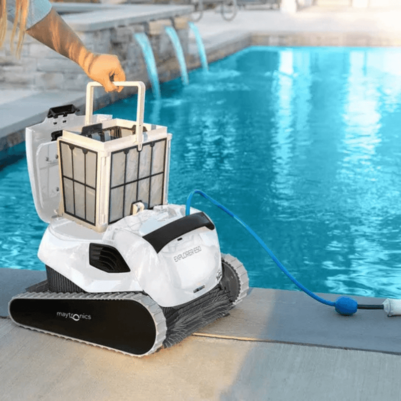 Maytronics Dolphin Explorer E50 Inground Robotic Pool Cleaner 99996281 - XP – Vita Pool Supply