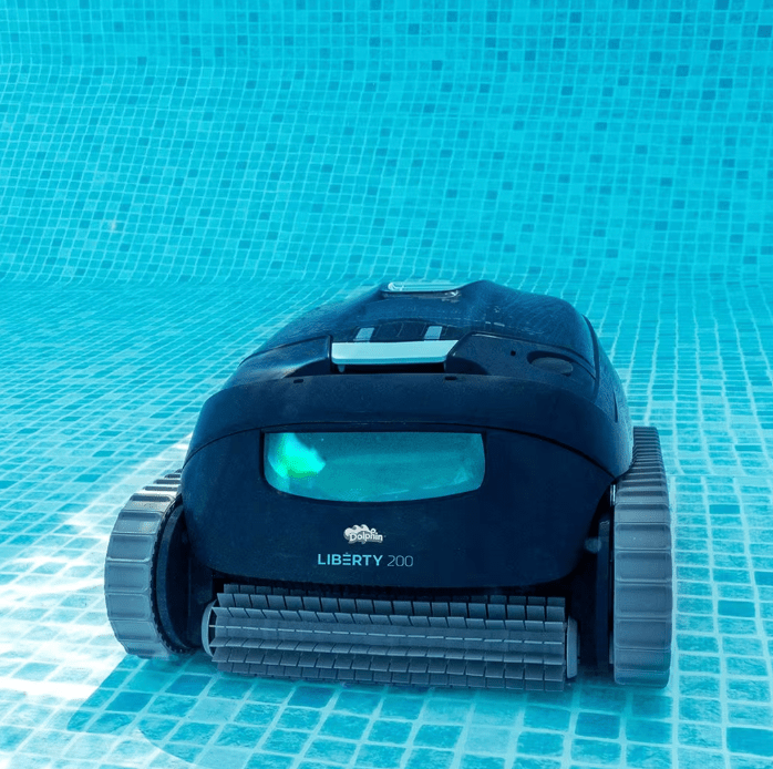 Maytronics Dolphin Liberty 200 Cordless Robotic Pool Cleaner, 99998120 - US – Vita Pool Supply