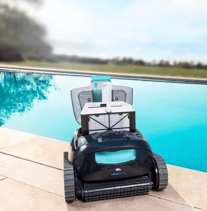 Maytronics Dolphin Liberty 200 Cordless Robotic Pool Cleaner, 99998120 - US – Vita Pool Supply