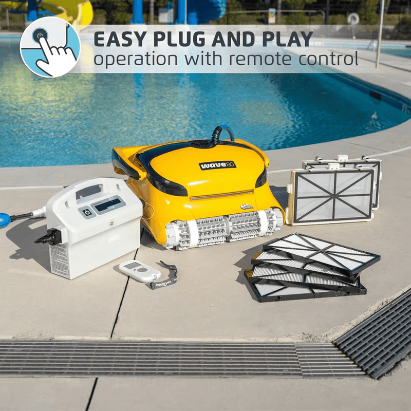 Maytronics Dolphin Wave 80 Commercial Robotic Cleaner 99991080 - US – Vita Pool Supply