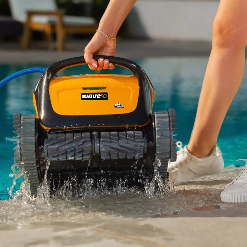Maytronics Dolphin Wave 90i Commercial Robotic Pool Cleaner 99996890 - US – Vita Pool Supply