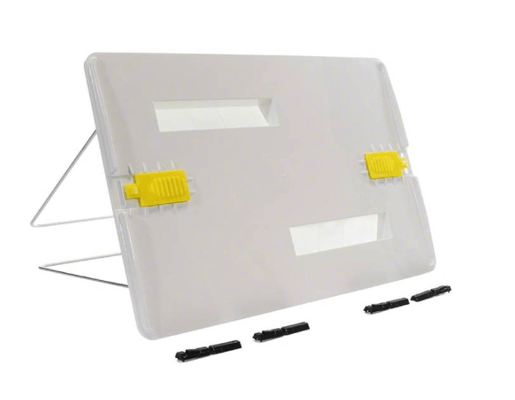 Maytronics White Bottom Lid Assembly and Support 9995550 – Vita Pool Supply