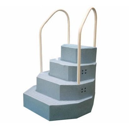 Merlin Industries "The King" Aqua Staircase for Above Ground Pools, 30125 – Vita Pool Supply