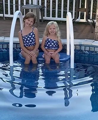 Merlin Industries "The King" Aqua Staircase for Above Ground Pools, 30125 – Vita Pool Supply