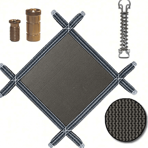 MeycoLite™ Mesh Rectangular Safety Pool Cover – 20 x 40 Feet, 4 x 8 Feet Center End Step, Gray – Vita Pool Supply