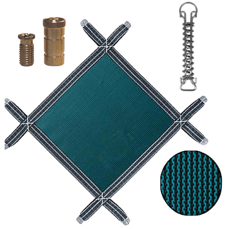 MeycoLite™ Mesh Rectangular Safety Pool Cover – 20 x 40 Feet – Vita Pool Supply