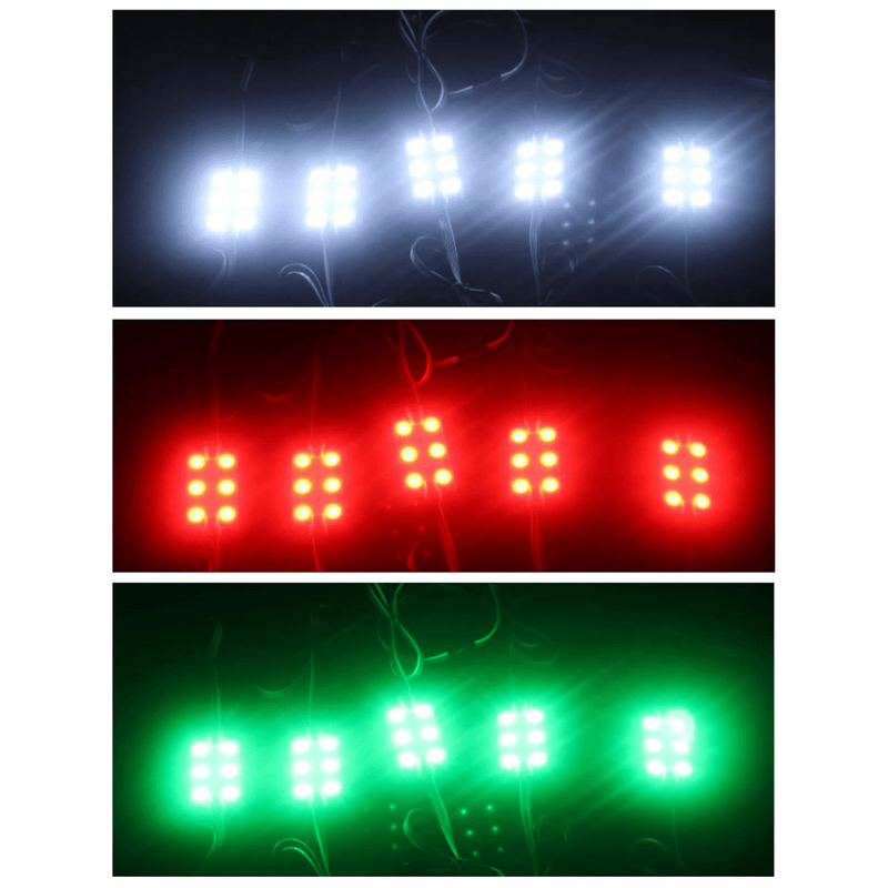 NeuTerra "Gemini" LED Rail Light Starter Kit – 4 - Pack, Transformer, Remote (GEM - ABGRSK) – Vita Pool Supply