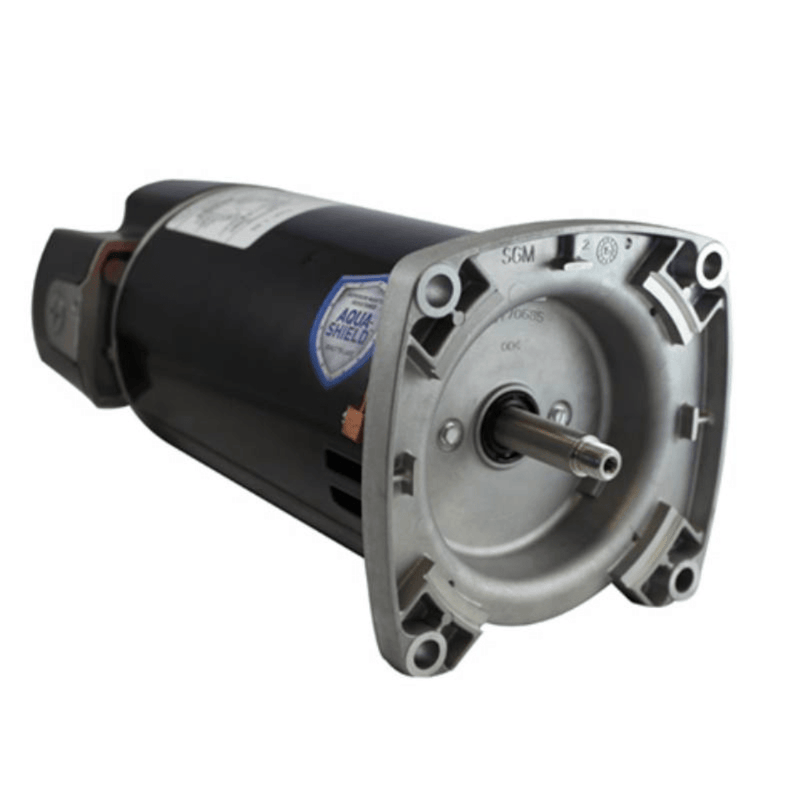 Nidec 1.25 HP Square Face Motor 230/115V ASQ125 — Vita Pool Supply
