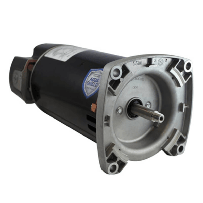 Nidec 2.25HP Square Face Aquashield Motor 115/230V 48Y ASQ225 – Vita Pool Supply