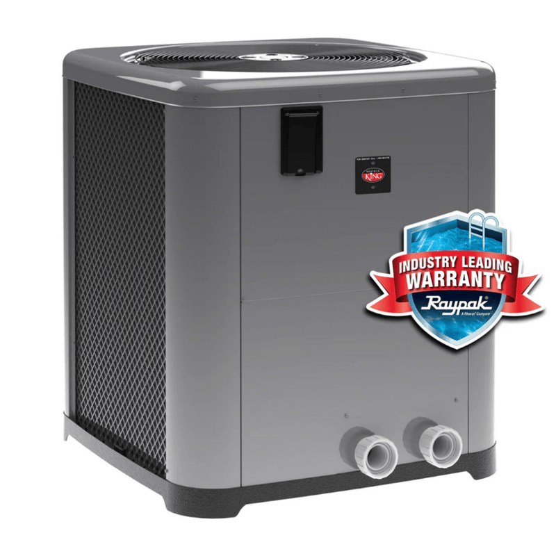 Open Box – Raypak Weather King 118K BTU Digital Heat Pump Pool Heater, TWPH - 6560EHT01 – Vita Pool Supply