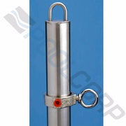 Paragon 38105 4 ft 6 in Recall Stanchion Post, 1.90 in O.D. x .145 in Wall – Vita Pool Supply