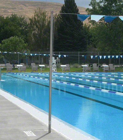 Paragon 38105 4 ft 6 in Recall Stanchion Post, 1.90 in O.D. x .145 in Wall – Vita Pool Supply