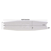Paragon 44101 Plastic Ladder Tread Step With Hardware - 17.25" W – Vita Pool Supply