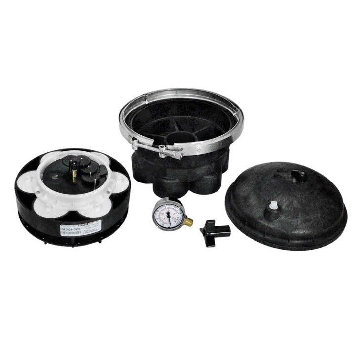 Paramount 004 - 302 - 4190 - 03 Complete 9 - Port 2" Water Valve Black, 004302419003 – Vita Pool Supply