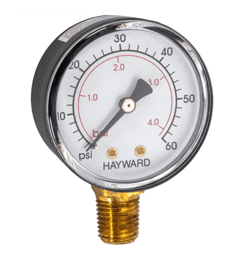 Paramount 005 - 302 - 3590 - 00 Water Valve Pressure Gauge – Vita Pool Supply