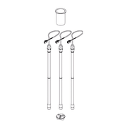 Paramount Ultra UV2 Lamp Assembly 3 Lamps 005 - 422 - 9016 - 00 – Vita Pool Supply