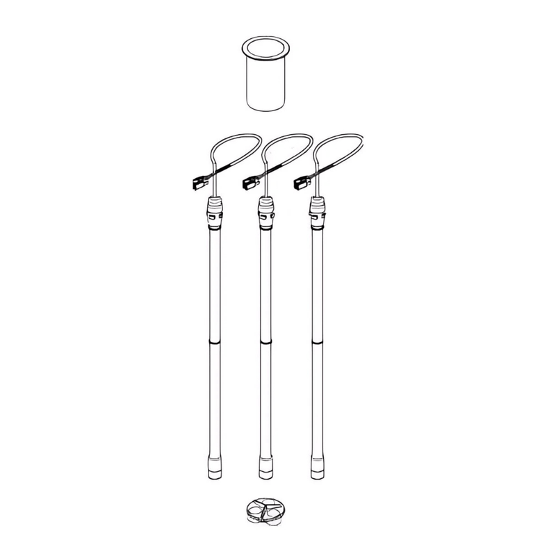 Paramount Ultra UV2 Lamp Assembly 3 Lamps 005 - 422 - 9016 - 00 – Vita Pool Supply