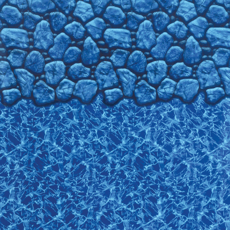 Pebble Springs Round 15 Mil Vinyl Overlap Pool Liner – Vita Pool Supply