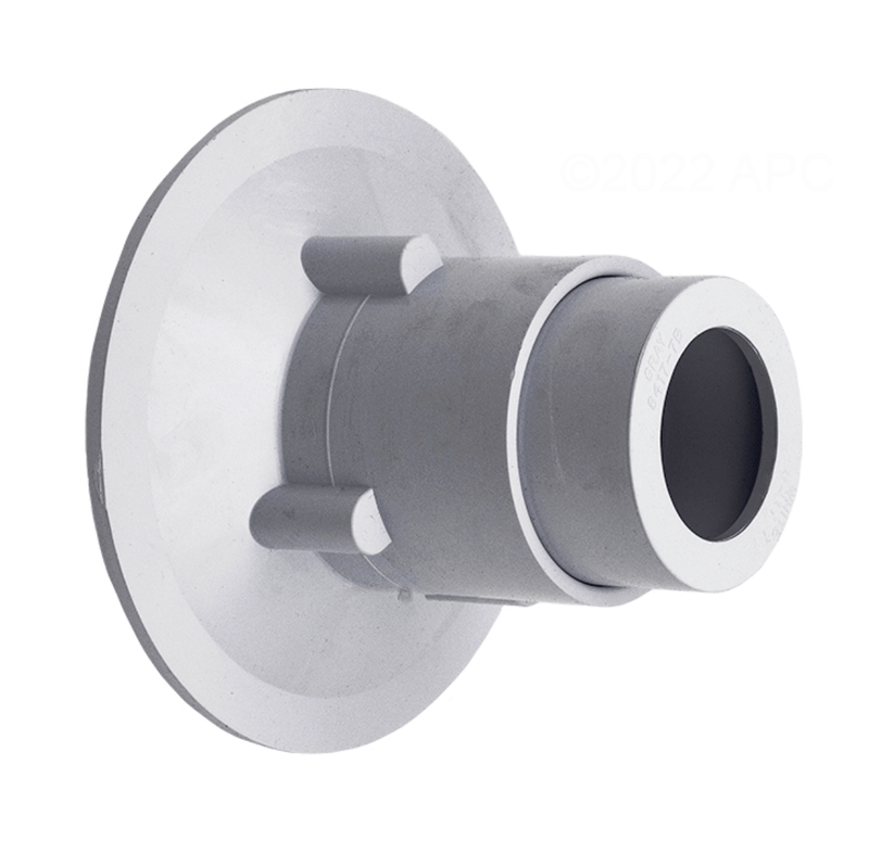 Pentair 08417 - 0000 2" Adjustable Floor Inlet Fitting, White – Vita Pool Supply