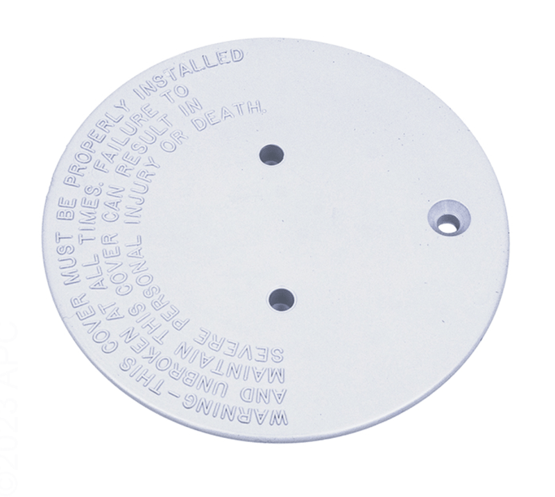 Pentair 08417 - 0005 Swimquip Floor Inlet Cover Plate, White – Vita Pool Supply
