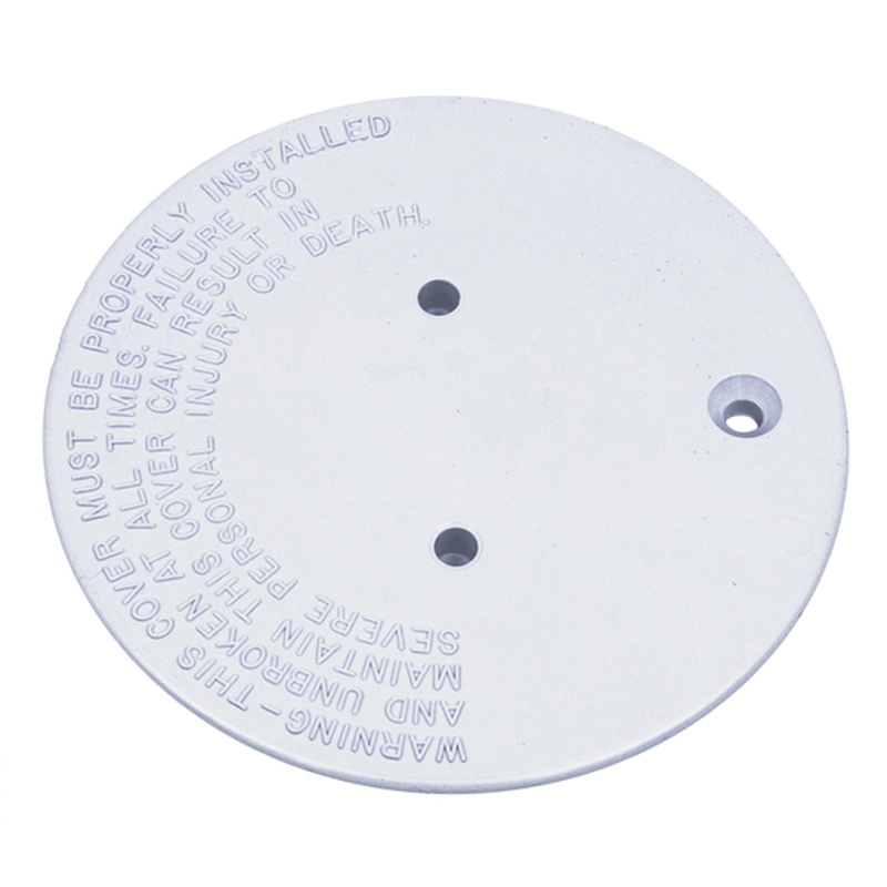 Pentair 08417 - 0005 White Adjustable Floor Inlet Cover Plate – Vita Pool Supply