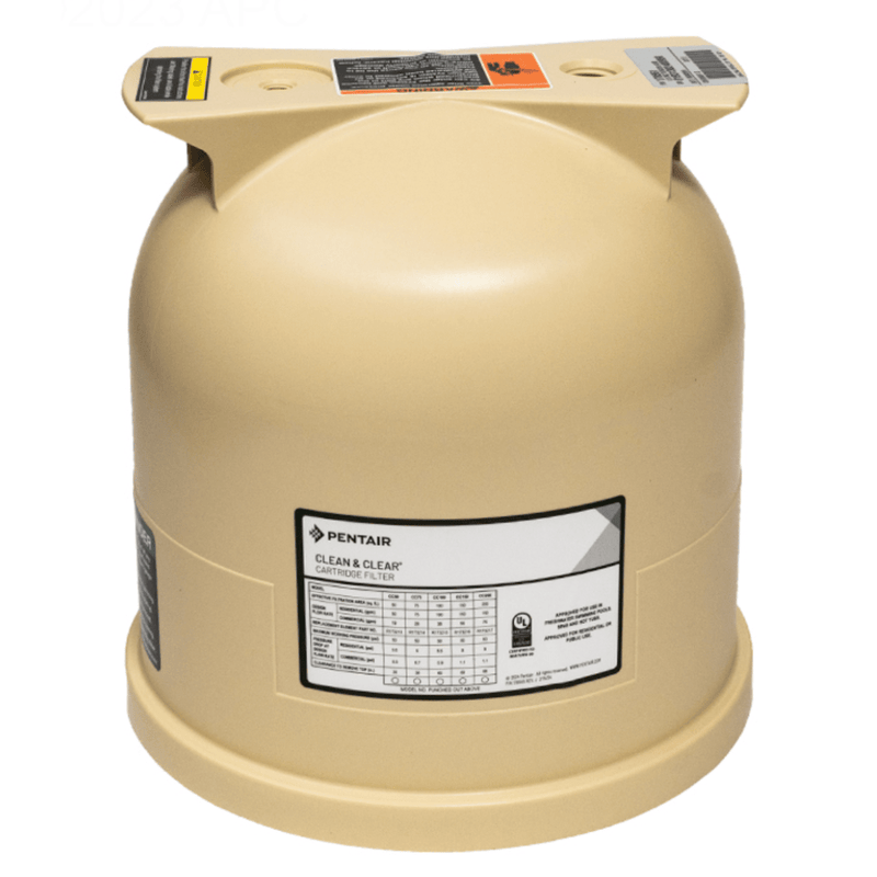 Pentair 178561 Almond Lid for EasyClean D.E., Clean & Clear/Predator 75/150/200 sq ft – Vita Pool Supply