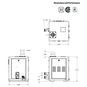 Pentair 250K BTU ETi® 250 Natural Gas Heater, 461112 – Vita Pool Supply