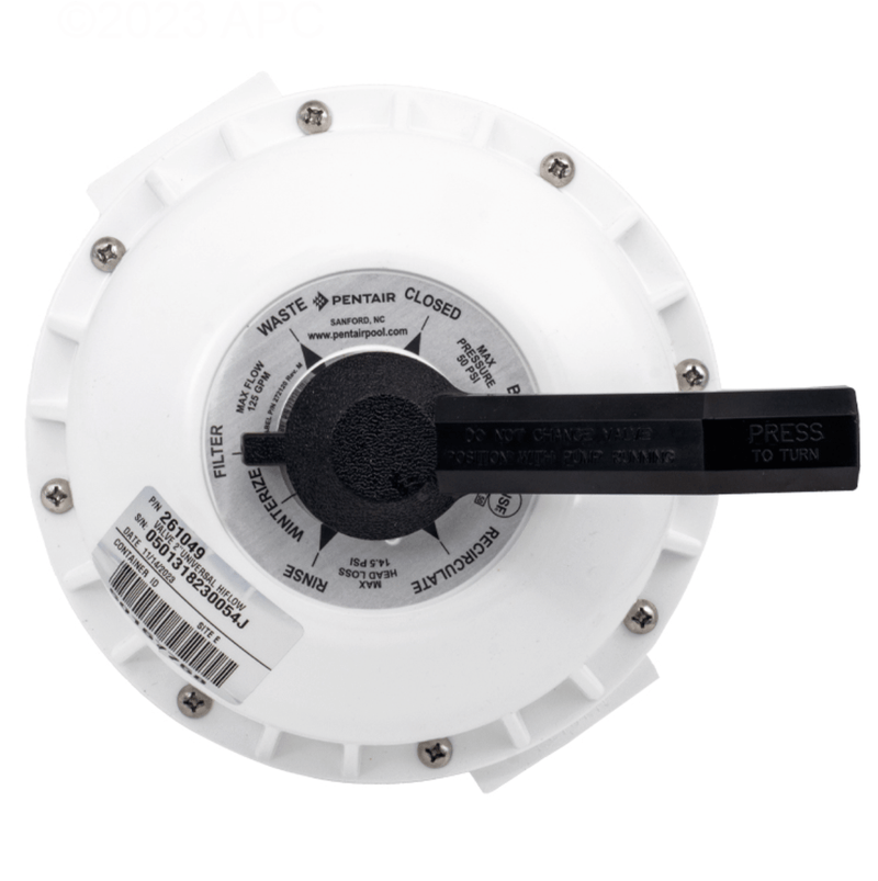 Pentair 261049 Hi - Flow 2" Backwash Valve – Vita Pool Supply