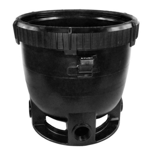 Pentair 27001 - 0009S Tank Bottom with Lock Ring for 17" PLM and PLD Filter Systems – Vita Pool Supply