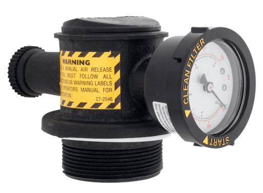 Pentair 273550Z Black Manual Air Relief Assembly, 5.25" x 4.25" x 2.75" – Vita Pool Supply